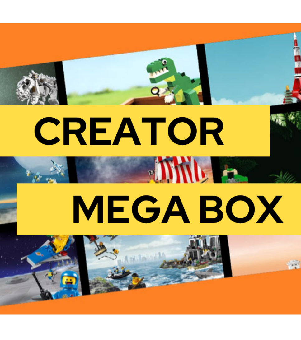CREATOR MEGA Brick Box + Star Wars MiniFigs
